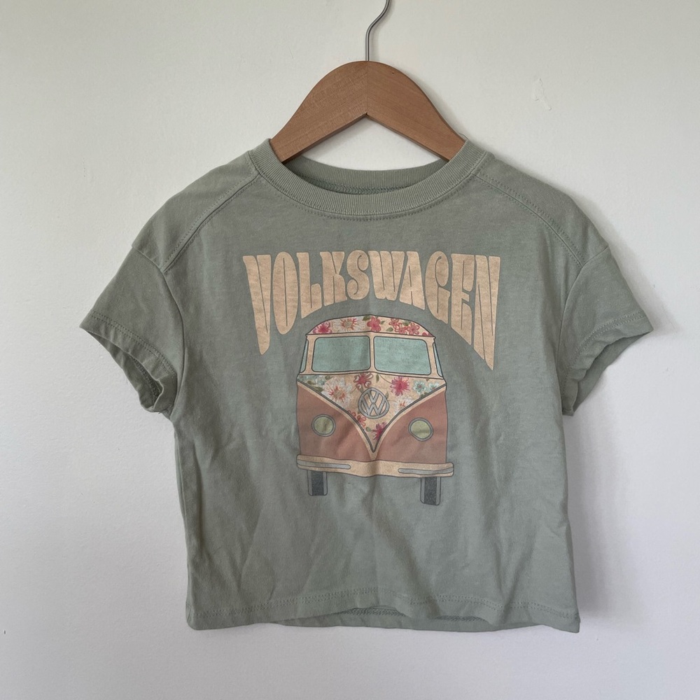 Volkswagen Floral Camper Graphic Tee